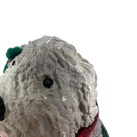 Vintage Byers Choice The Carolers Sheep Dog w/ Scarf Figurine Christmas 1987 Xm - Picture 9 of 10